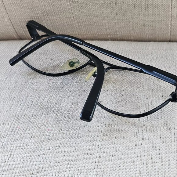 Kirkland Signature SHIRAZ Men Glasses/Sunglasses Frame Black Tone Metal Eyeglass - Picture 4 of 12